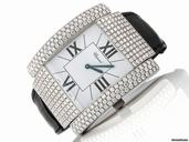 Chopard Damen "MONTRE LA STRADA" 750/- Weissgold Quarz