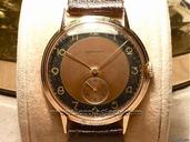 Longines RED Gold, original 1943 wathc BULLS EYE and MULTI-STEP Case