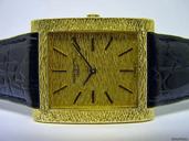 Patek Philippe "Rectangular - Borke" Ref. 3553 in 18k GG, orig. Zertifikat
