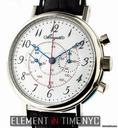 Breguet Classique Chronograph 18k White Gold NIB