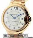 Cartier Ballon Bleu MID-SIZE 18k Pink Gold Diamond Dial NIB WE902026