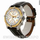 Breitling Windrider Chronomat Steel And 18k Yellow Gold Watch
