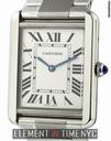 Cartier Tank Solo Large Stainless Steel 27mm NIB