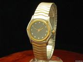 Ebel Sport Classic 18kt Gold / Edelstahl Damenuhr Mit Diamanten / Box + Papiere