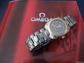 Omega Seamaster Mini Damenuhr Titan/Gold