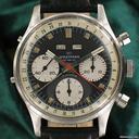 Breitling Wakmann Dato-Compax Panda Zifferblatt