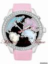 Jacob & Co. "THE WORLD IS YOURS" 5-TIMEZONE 47mm black enamel & pastel