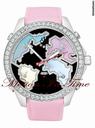 Jacob & Co. "THE WORLD IS YOURS" 5-TIMEZONE 40mm black enamel & pastel
