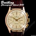 Breitling Sprint  18 Kt Rose-Gold  Chronograph