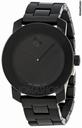 Movado Small Bold Black Dial Black Bracelet Quartz Unisex Watch 3600049