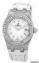 Audemars Piguet Lady's Stainless Steel  Diamond Lady Royal Oak Offshore Strapwatch