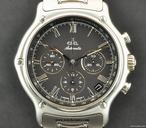 Ebel S/S Black Dial Automatic Chronograph B&P 1911