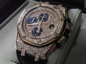Audemars Piguet Custom New Royal Oak Offshore Rose/Red Gold Diamond
