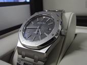 Audemars Piguet New Royal Oak Classic Steel Automatic  Black Dial