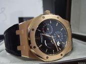 Audemars Piguet New Royal Oak Rose/Red Gold Dual Time Zone Power Reserve