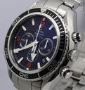 Omega Planet Ocean Chrono Co-Axial mit Box u.Pap.