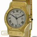 Cartier Santos 18K.Gelbgold