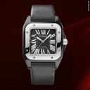 Cartier Santos 100 Black Medium Size