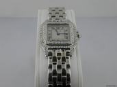 Cartier Panther Ladies Pre-Owned White Gold with diamo