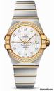 Omega Constellation Chronometer 31 mm Brushed Steel and Yellow Gold