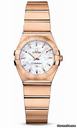 Omega Constellation Quartz 24 mm Brushed Red Gold