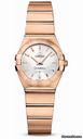 Omega Constellation Quartz 24 mm Brushed Red Gold