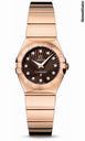 Omega Constellation Quartz 24 mm Polished Red Gold