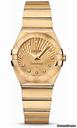 Omega Constellation Quartz 27 mm Brushed Yellow Gold