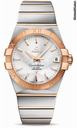 Omega Constellation Chronometer 38 mm Brushed Steel and Red Gold