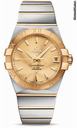 Omega Constellation Chronometer 38 mm Brushed Steel and Yellow Gold