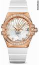 Omega Constellation Chronometer 35 mm Brushed Red Gold