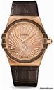 Omega Constellation Chronometer 35 mm Small Seconds Brushed Red Gold