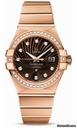 Omega Constellation Chronometer 31 mm Brushed Red Gold