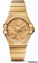 Omega Constellation Chronometer 31 mm Brushed Yellow Gold