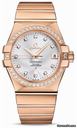Omega Constellation Chronometer 35 mm Brushed Red Gold