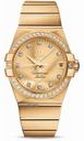 Omega Constellation Chronometer 38 mm Brushed Yellow Gold