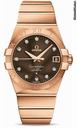 Omega Constellation Chronometer 38 mm Brushed Red Gold