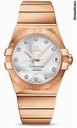 Omega Constellation Chronometer 38 mm Brushed Red Gold