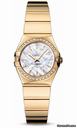 Omega Constellation Quartz 24 mm Polished Yellow Gold