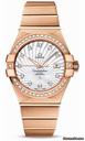 Omega Constellation Chronometer 31 mm Brushed Red Gold