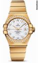 Omega Constellation Chronometer 31 mm Brushed Yellow Gold