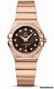 Omega Constellation Quartz 27 mm Brushed Red Gold