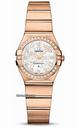 Omega Constellation Quartz 24 mm Brushed Red Gold