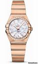 Omega Constellation Quartz 27 mm Brushed Red Gold