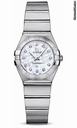 Omega Constellation Quartz 24 mm Brushed Stainless Steel
