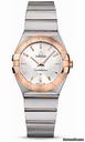 Omega Constellation Quartz 27 mm Brushed Steel and Red Gold