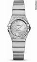 Omega Constellation Quartz 24 mm Brushed Stainless Steel