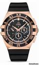 Omega Constellation Double Eagle Chrono Red Gold
