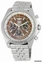 Breitling Bentley 6.75 Bronze Dial Chronograph Mens Watch A4436412-Q569SS