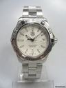 TAG Heuer Aquaracer plongee 300m complet acier cadran silver
